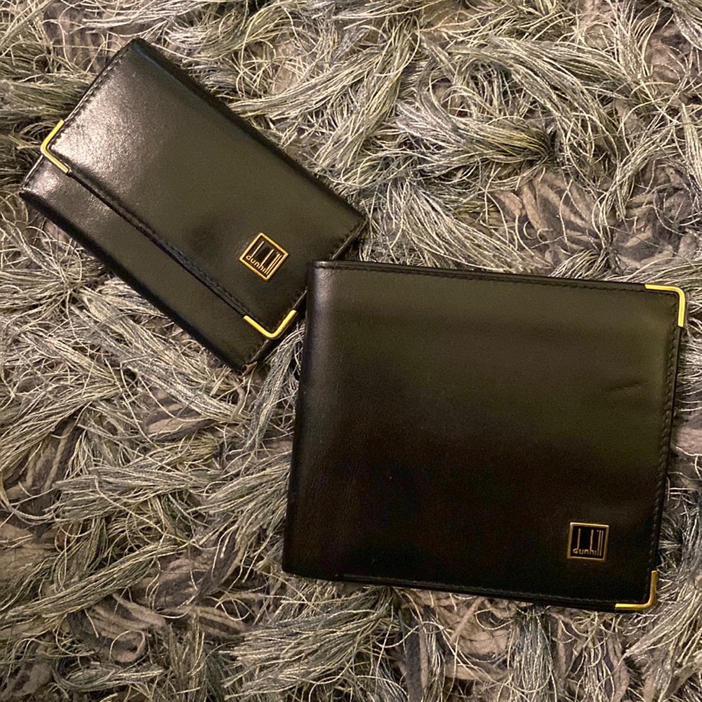 Dunhill Wallet And Key Case Bundle - image 1